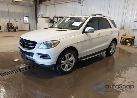 2013 Mercedes-Benz Ml 350 4Matic from USA, damaged, VIN 4JGDA5HB0DA121916